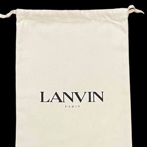 LANVIN double drawstring dust/shoe bag BRAND NEW
